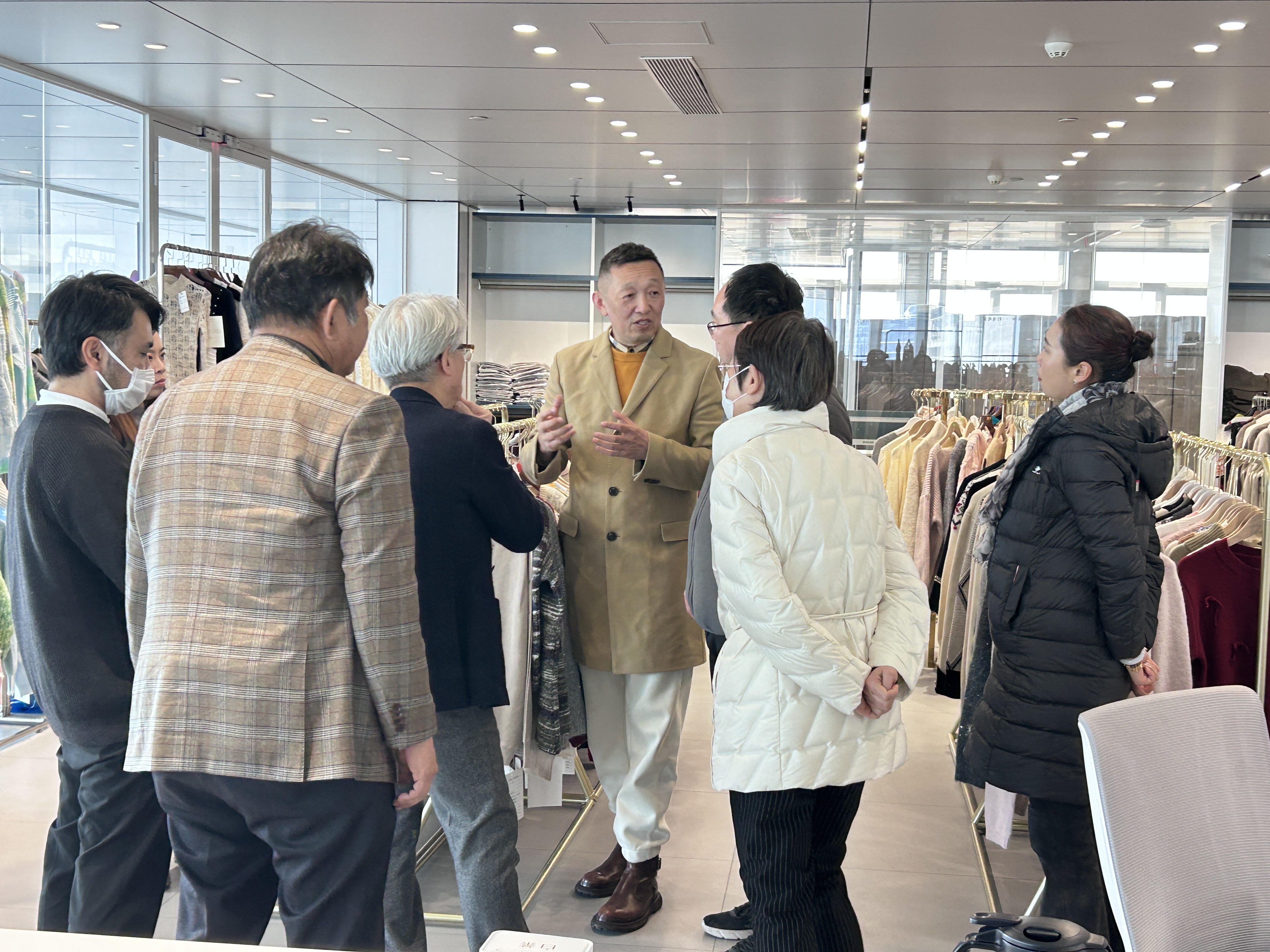 Visiteurs de Mitejima Japon