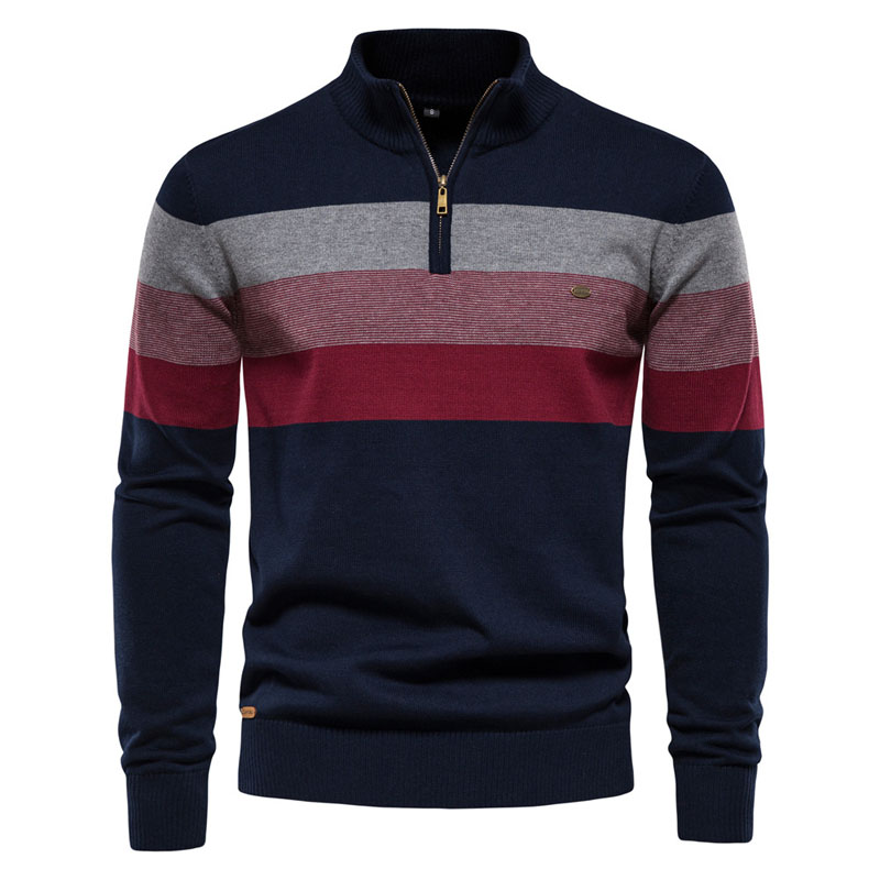 Pourquoi les pulls à quart de zip pour hommes sont-ils le meilleur choix pour le confort et le style